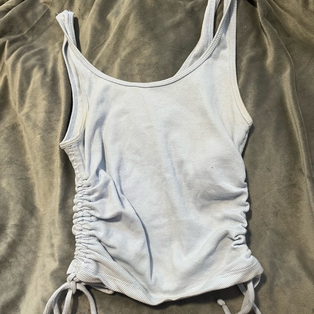 Hollister side scrunch top